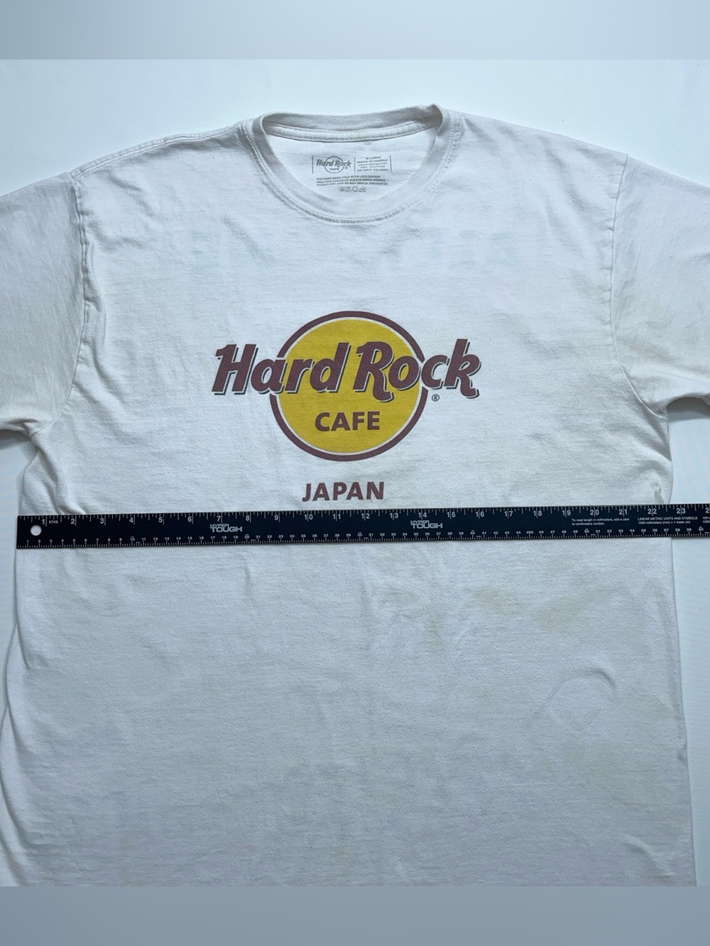 Hard Rock Cafe Japan T Shirt Mens Size XL White Red Cross Unite For Japan - Picture 6 of 11